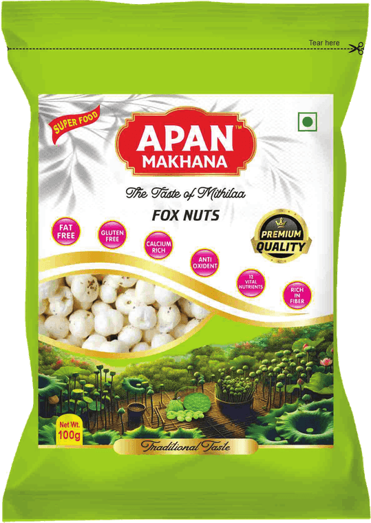 Apan Makhana premium fox nuts pouch